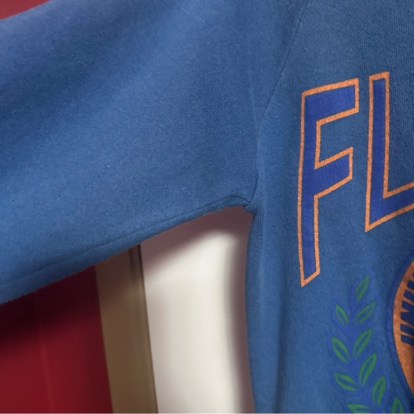 Vintage 90s Fruit of the Loom Blue Florida Gators Sweatshirt - Picture 10 of 16